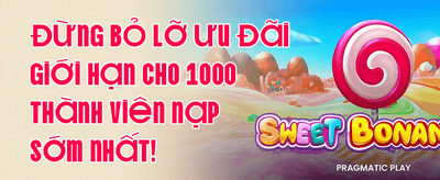 Thưởng Chào Mừng Tân Thủ 100% promotional banner